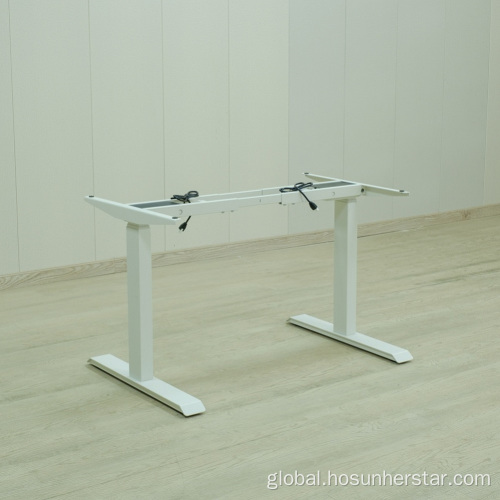 Double Motor Table Lifting Frame Double motor three desk stand Factory